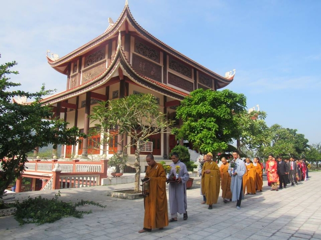 Thanh Hóa: Thiền viện Trúc Lâm Hàm Rồng tổ chức lễ Hằng thuận