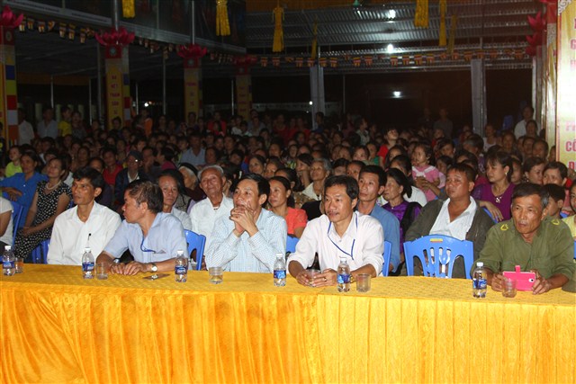Thanh Hóa: Đêm văn nghệ chào mừng lễ Công bố Quyết định Bổ nhiệm Trụ trì và khởi công xây dựng chùa Thạch Khê