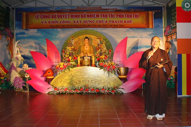Thanh Hóa: Đêm văn nghệ chào mừng lễ Công bố Quyết định Bổ nhiệm Trụ trì và khởi công xây dựng chùa Thạch Khê