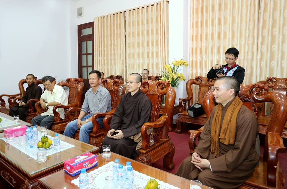 Thiền Tôn Phật Quang chúc tết BĐBP tỉnh BRVT
