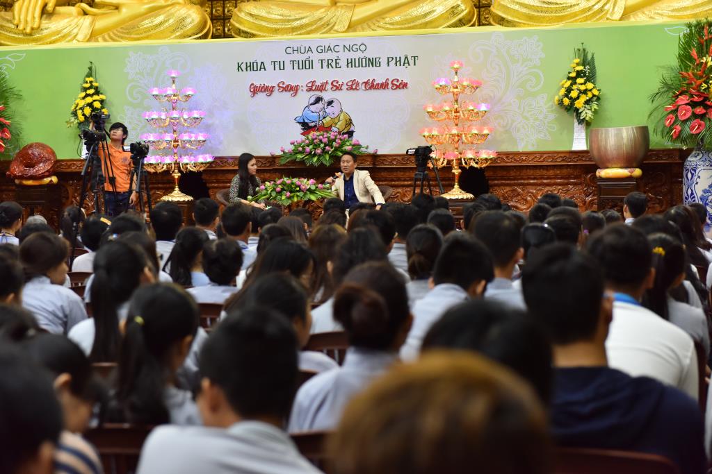 Chùa Giác Ngộ: Khóa tu ‘’Tuổi Trẻ Hướng Phật’’ lần thứ 10