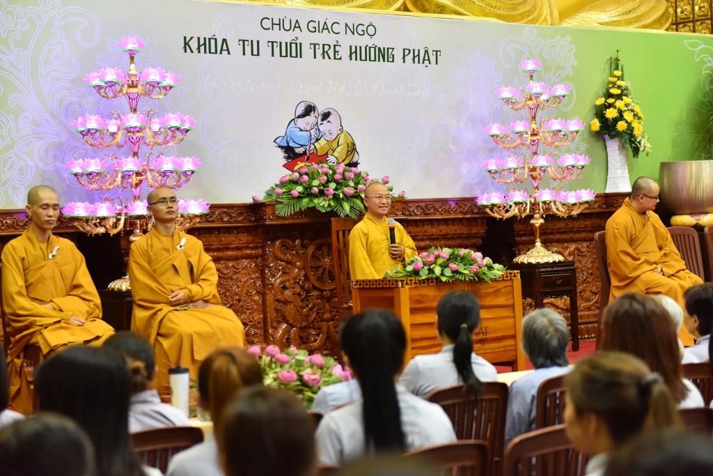Chùa Giác Ngộ: Khóa tu ‘’Tuổi Trẻ Hướng Phật’’ lần thứ 10
