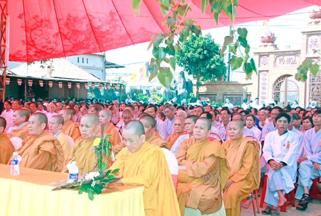 Đắk Lắk :Lễ Bổ Nhiệm Trụ Trì Tịnh xá Ngọc Chánh