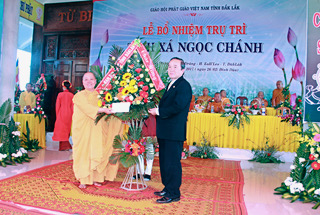 Đắk Lắk :Lễ Bổ Nhiệm Trụ Trì Tịnh xá Ngọc Chánh