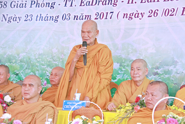 Đắk Lắk :Lễ Bổ Nhiệm Trụ Trì Tịnh xá Ngọc Chánh