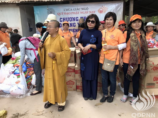 Quỹ Đạo Phật Ngày Nay: Tổng kết chương trình “Trao tặng yêu thương” đợt 2  tại hồ  Dầu Tiếng Tây Ninh (C100)