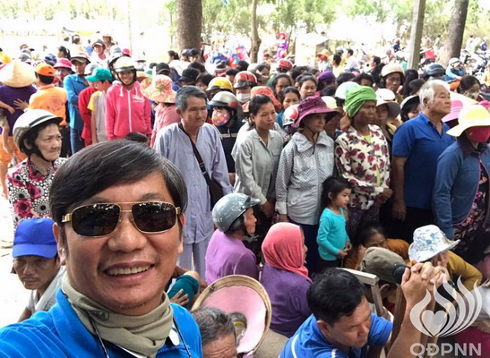 Quỹ Đạo Phật Ngày Nay: Tổng kết chương trình “Trao tặng yêu thương” đợt 2  tại hồ  Dầu Tiếng Tây Ninh (C100)