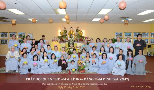 Pháp hội Quán Thế Âm và Lễ hoa đăng tại Niệm Phật Đường Fremont,California (Hoa Kỳ)