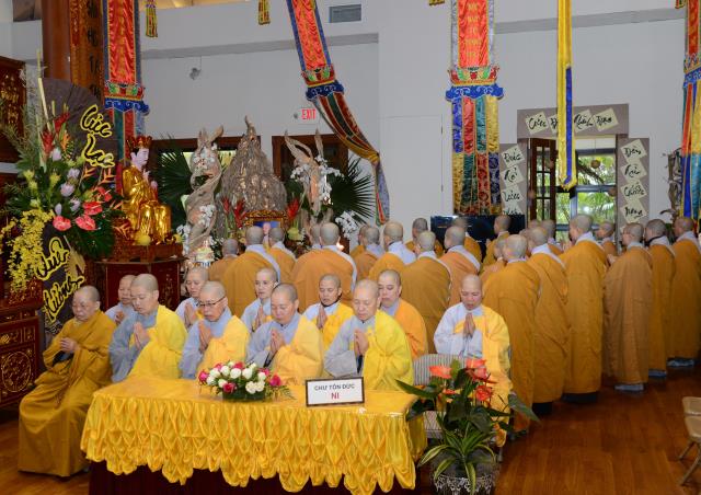 Chùa Đức Viên - San Jose (Hoa Kỳ) tổ chức Lễ húy nhật lần thứ 18 Sư bà tọa chủ Thích Đàm Lựu