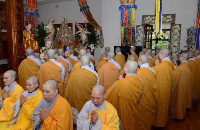 Chùa Đức Viên - San Jose (Hoa Kỳ) tổ chức Lễ húy nhật lần thứ 18 Sư bà tọa chủ Thích Đàm Lựu