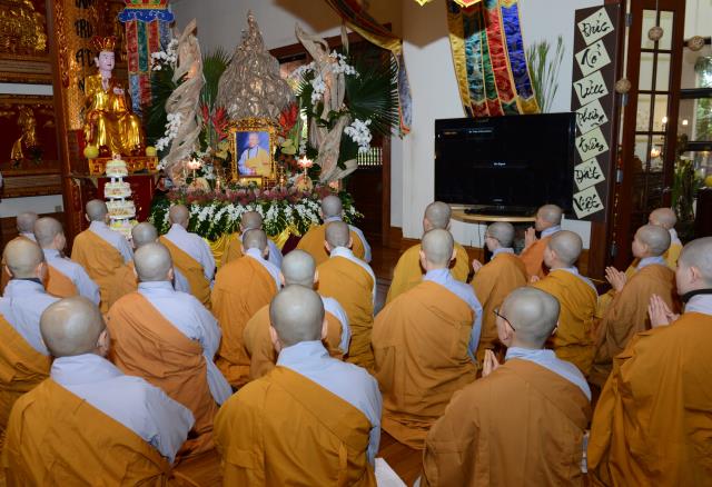 Chùa Đức Viên - San Jose (Hoa Kỳ) tổ chức Lễ húy nhật lần thứ 18 Sư bà tọa chủ Thích Đàm Lựu