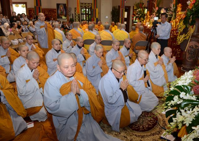 Chùa Đức Viên - San Jose (Hoa Kỳ) tổ chức Lễ húy nhật lần thứ 18 Sư bà tọa chủ Thích Đàm Lựu