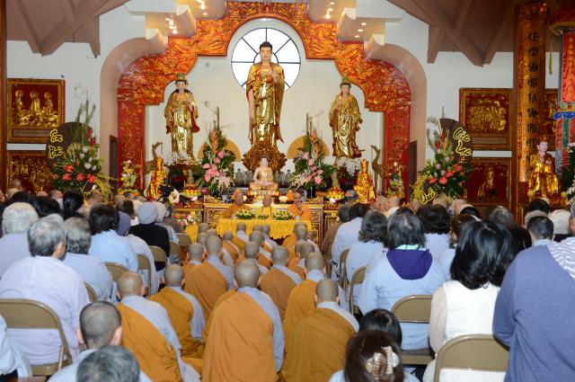 Chùa Đức Viên - San Jose (Hoa Kỳ) tổ chức Lễ húy nhật lần thứ 18 Sư bà tọa chủ Thích Đàm Lựu