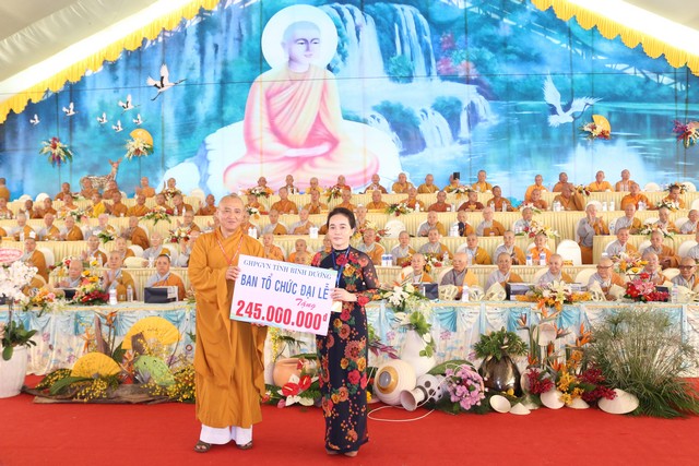 Bình Dương: Trọng thể diễn ra khai mạc Đại Lễ Tưởng Niệm Đức Thánh Tổ Ni Đại Ái Đạo