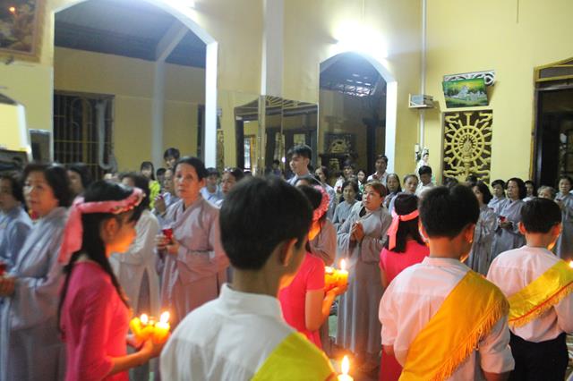 Đồng Tháp: Chùa An Khánh đêm hội hoa đăng Dược Sư