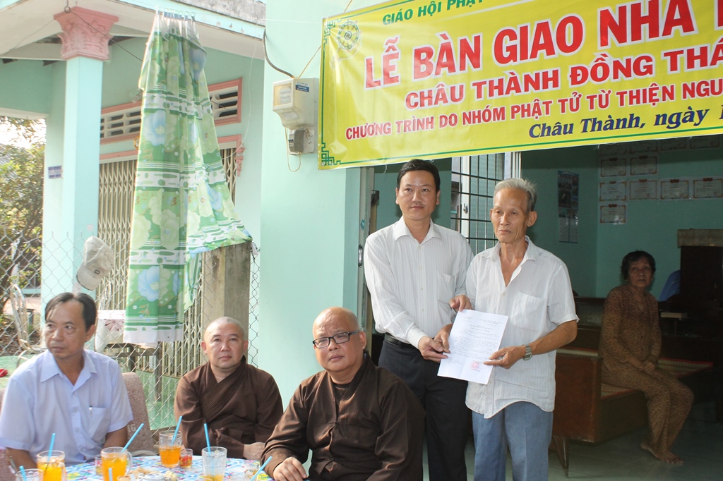 Sa Đéc: Bàn giao nhà nhân ái tại Đồng Tháp