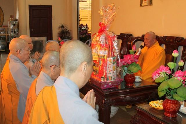 TP.Hồ Chí Minh: Phân ban Ni giới Trung Ương chúc tết lãnh đạo GHPGVN và các cấp chính quyền