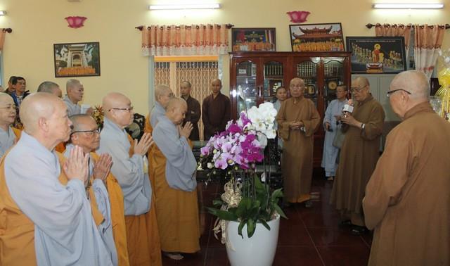 TP.Hồ Chí Minh: Phân ban Ni giới Trung Ương chúc tết lãnh đạo GHPGVN và các cấp chính quyền