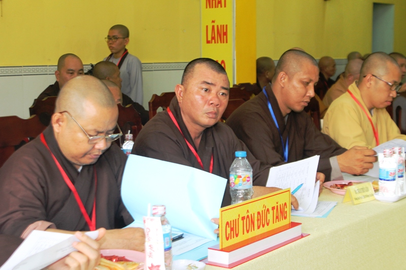 Phiên họp trù bị Đại Hội Phật Giáo Đồng Tháp nhiệm kỳ 2017-2022