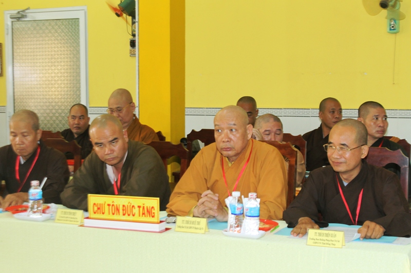 Phiên họp trù bị Đại Hội Phật Giáo Đồng Tháp nhiệm kỳ 2017-2022