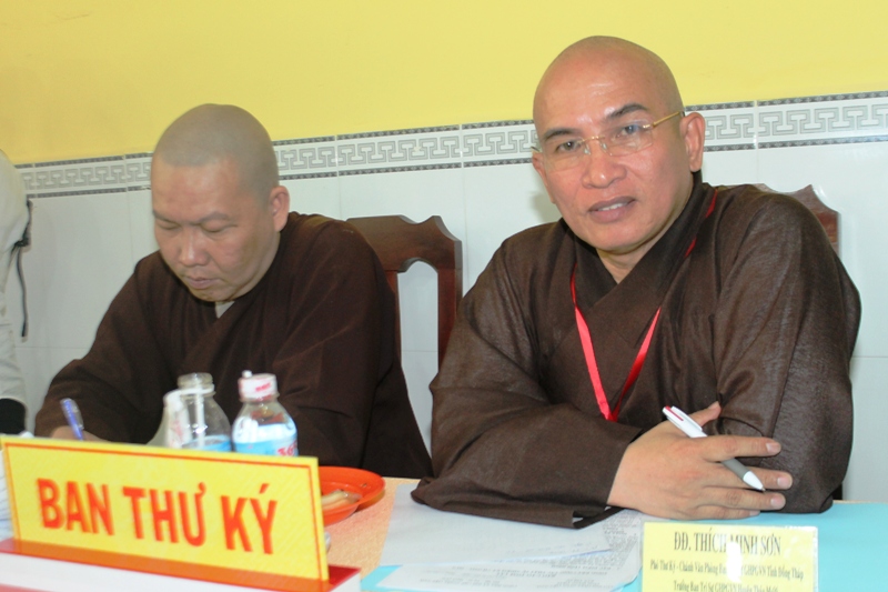Phiên họp trù bị Đại Hội Phật Giáo Đồng Tháp nhiệm kỳ 2017-2022