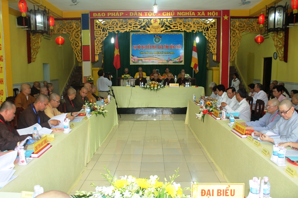 Phiên họp trù bị Đại Hội Phật Giáo Đồng Tháp nhiệm kỳ 2017-2022