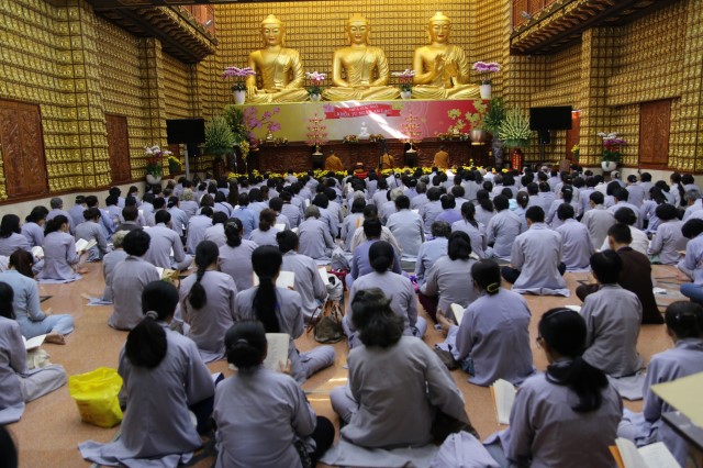 Chùa Giác Ngộ: Khóa tu Ngày An Lạc lần thứ 12