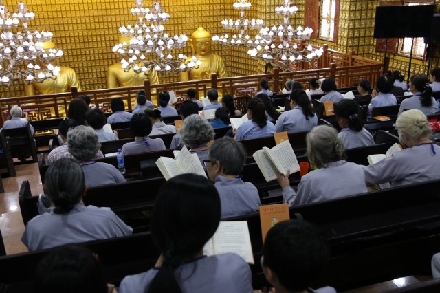 Chùa Giác Ngộ: Khóa tu Ngày An Lạc lần thứ 12
