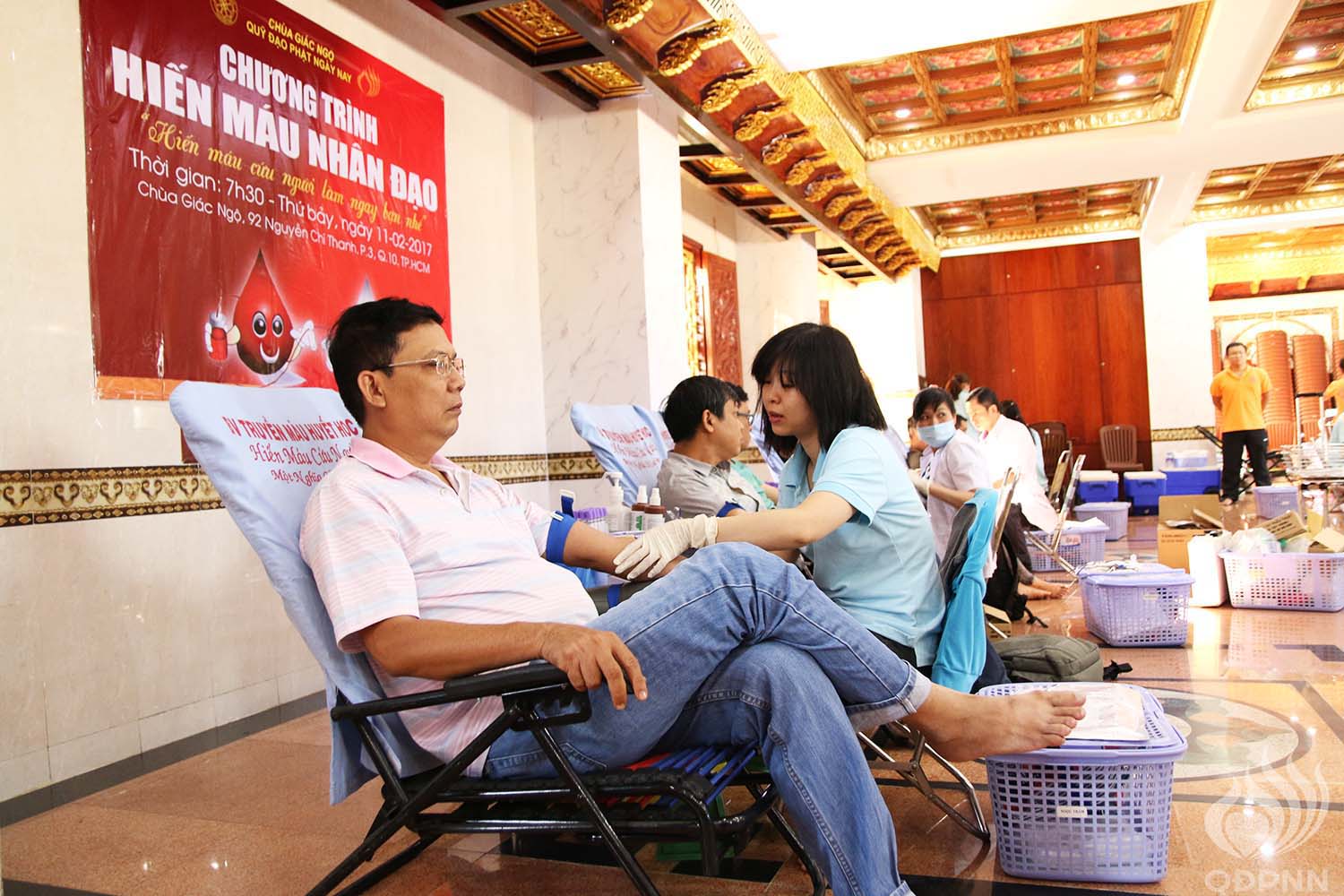 Chùa Giác Ngộ: Một giọt máu cho đi một cuộc đời ở lại ( lần thứ 9)