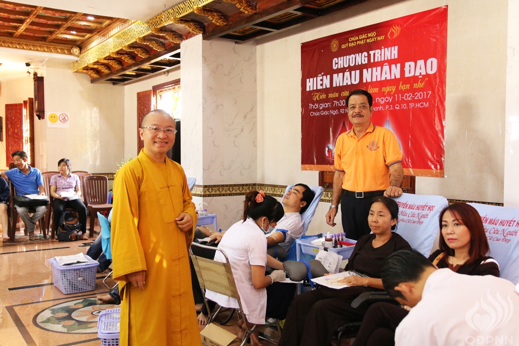 Chùa Giác Ngộ: Một giọt máu cho đi một cuộc đời ở lại ( lần thứ 9)