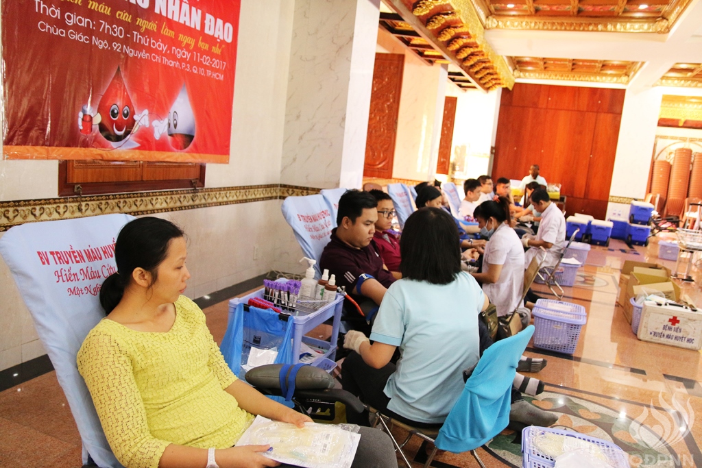 Chùa Giác Ngộ: Một giọt máu cho đi một cuộc đời ở lại ( lần thứ 9)
