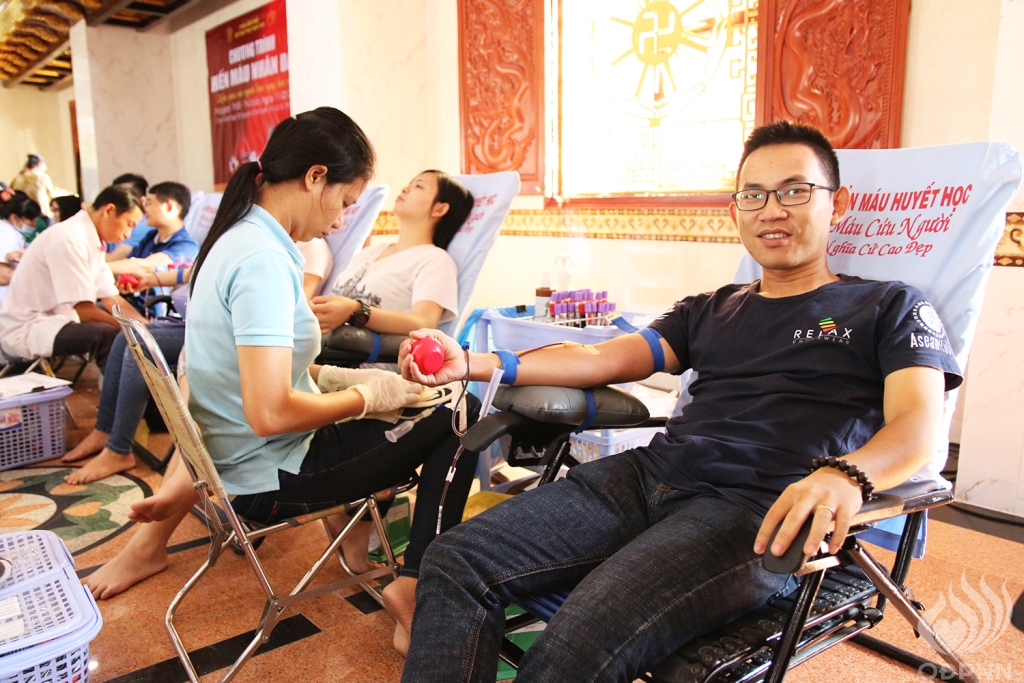Chùa Giác Ngộ: Một giọt máu cho đi một cuộc đời ở lại ( lần thứ 9)