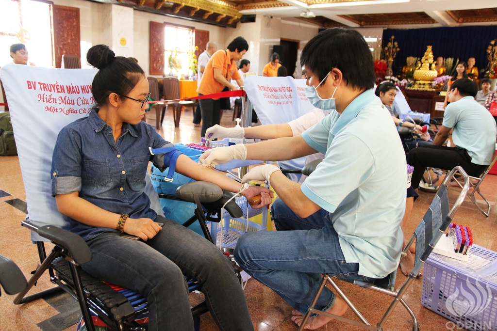 Chùa Giác Ngộ: Một giọt máu cho đi một cuộc đời ở lại ( lần thứ 9)