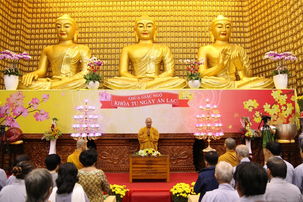 Chùa Giác Ngộ: Khóa tu ngày an lạc lần thứ 13