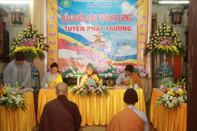Thái Bình: Phật giáo tỉnh Thái Bình tổ chức Đại giới đàn