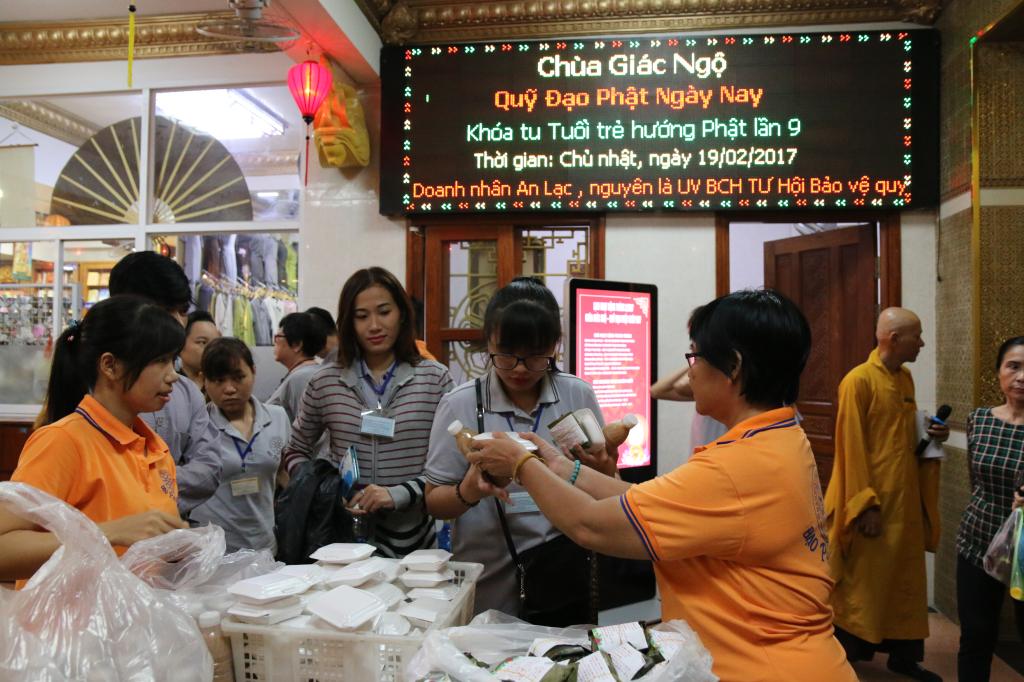 Chùa Giác Ngộ: Khóa tu ‘’Tuổi Trẻ Hướng Phật’’ lần thứ 9