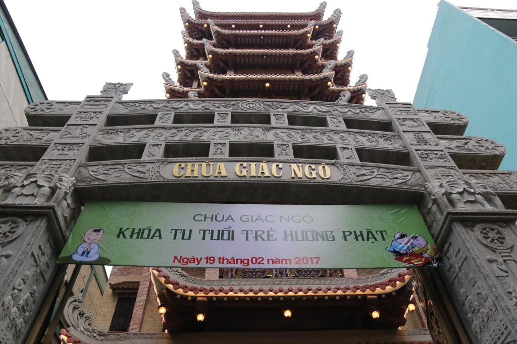 Chùa Giác Ngộ: Khóa tu ‘’Tuổi Trẻ Hướng Phật’’ lần thứ 9