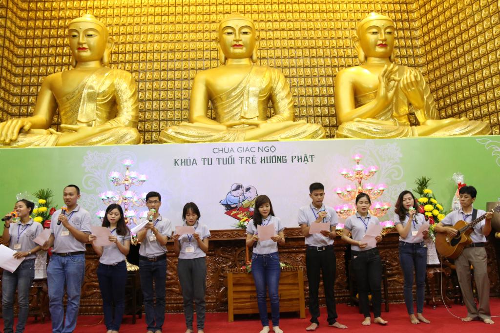 Chùa Giác Ngộ: Khóa tu ‘’Tuổi Trẻ Hướng Phật’’ lần thứ 9
