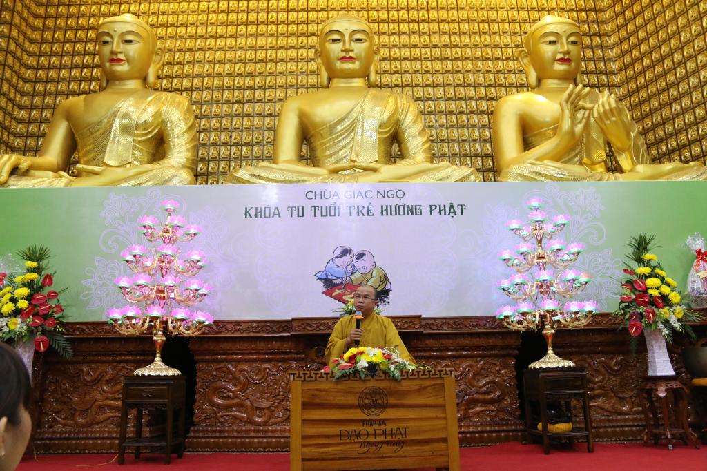 Chùa Giác Ngộ: Khóa tu ‘’Tuổi Trẻ Hướng Phật’’ lần thứ 9