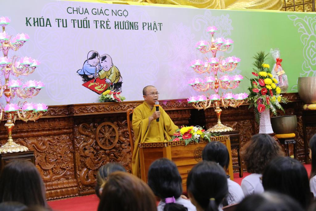 Chùa Giác Ngộ: Khóa tu ‘’Tuổi Trẻ Hướng Phật’’ lần thứ 9