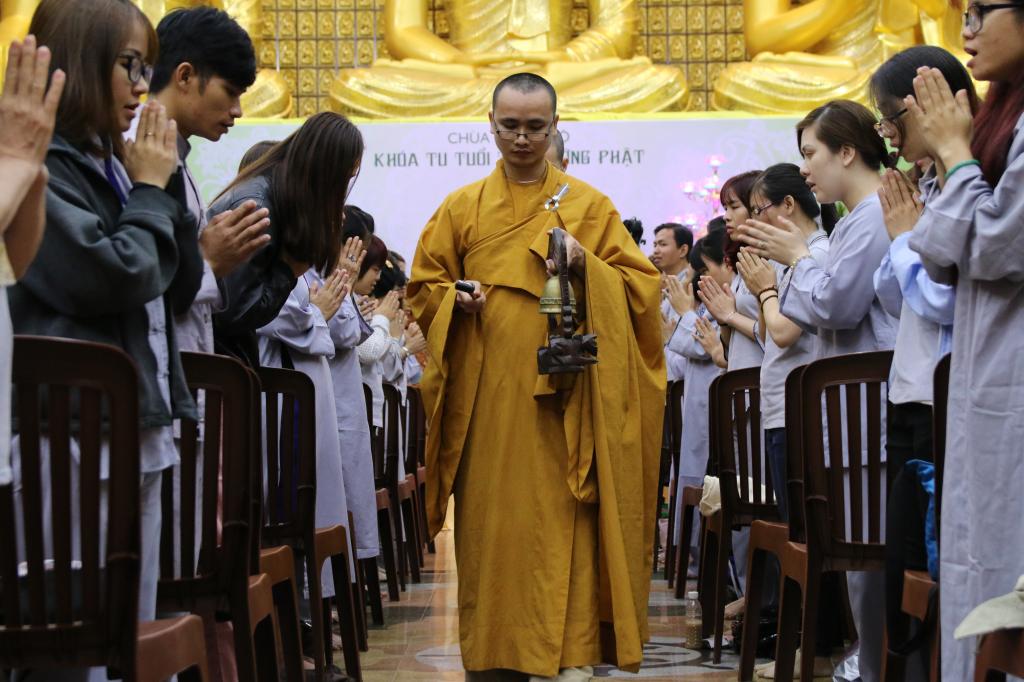 Chùa Giác Ngộ: Khóa tu ‘’Tuổi Trẻ Hướng Phật’’ lần thứ 9