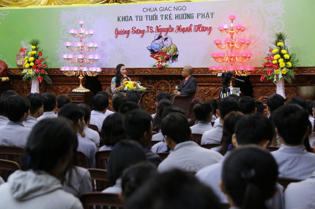 Chùa Giác Ngộ: Khóa tu ‘’Tuổi Trẻ Hướng Phật’’ lần thứ 9
