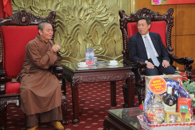 Thái Bình: BTS PG tỉnh thăm, chúc Tết các cơ quan tỉnh