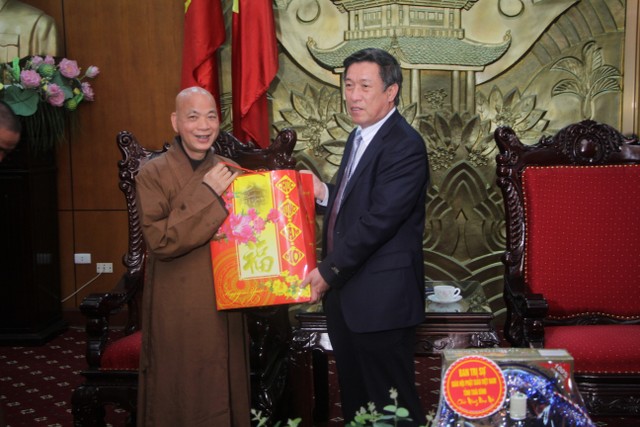 Thái Bình: BTS PG tỉnh thăm, chúc Tết các cơ quan tỉnh