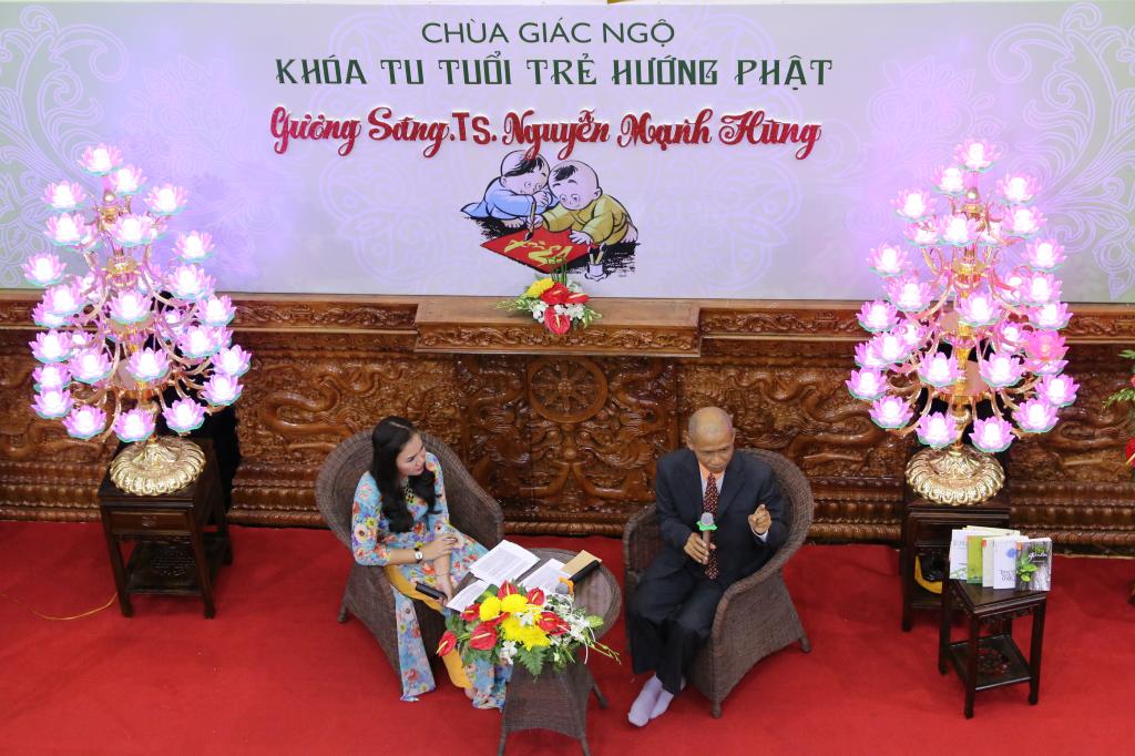 Chùa Giác Ngộ: Khóa tu ‘’Tuổi Trẻ Hướng Phật’’ lần thứ 9