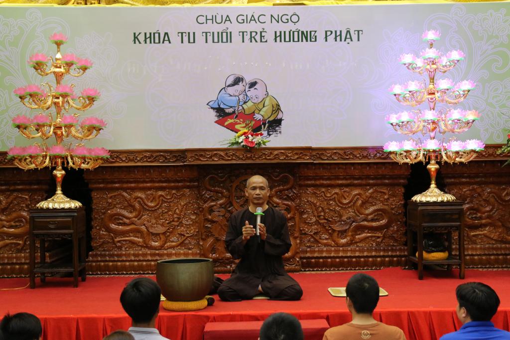Chùa Giác Ngộ: Khóa tu ‘’Tuổi Trẻ Hướng Phật’’ lần thứ 9