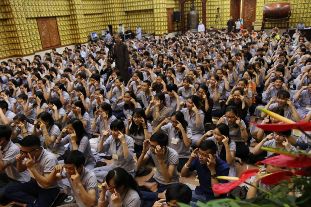 Chùa Giác Ngộ: Khóa tu ‘’Tuổi Trẻ Hướng Phật’’ lần thứ 9