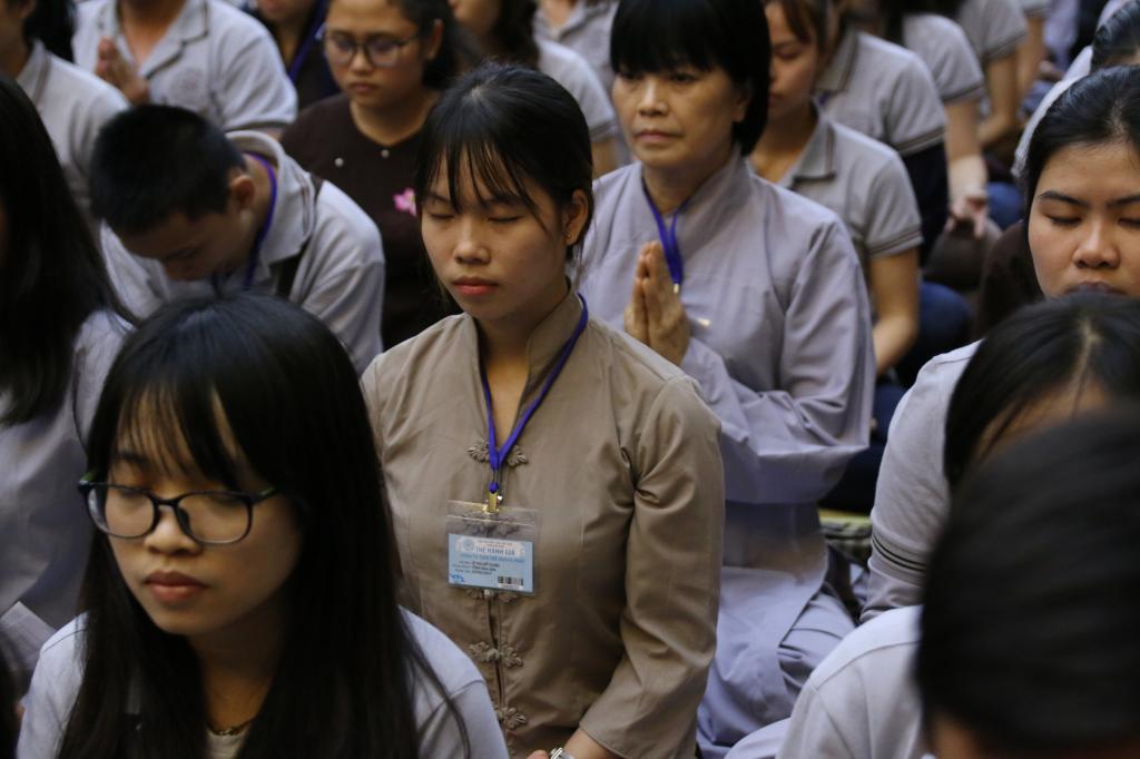 Chùa Giác Ngộ: Khóa tu ‘’Tuổi Trẻ Hướng Phật’’ lần thứ 9
