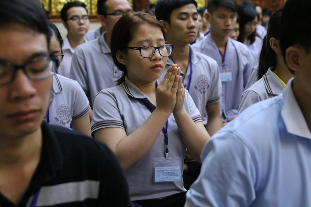 Chùa Giác Ngộ: Khóa tu ‘’Tuổi Trẻ Hướng Phật’’ lần thứ 9