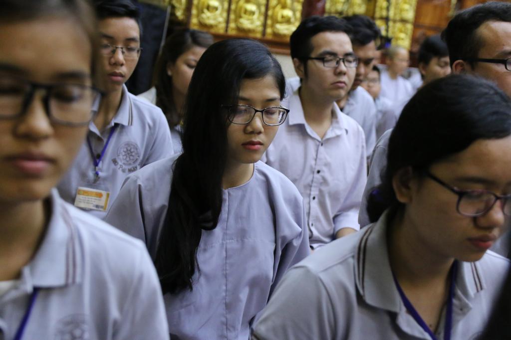 Chùa Giác Ngộ: Khóa tu ‘’Tuổi Trẻ Hướng Phật’’ lần thứ 9